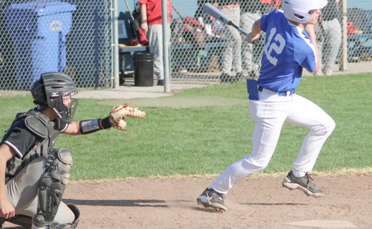 MJ McDonald and the Gladwin baseball team finished the Jack Pine conference campaign with a doubleheader sweep at St. Louis last week.